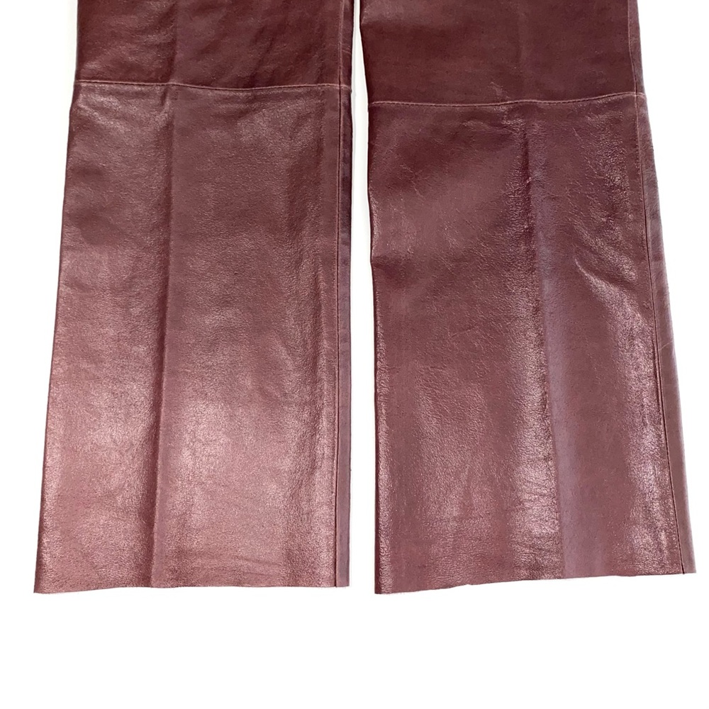 SOLD 💕Vintage Wilson’s Maxima Burgundy Leather Pants - Picture 14 of 16